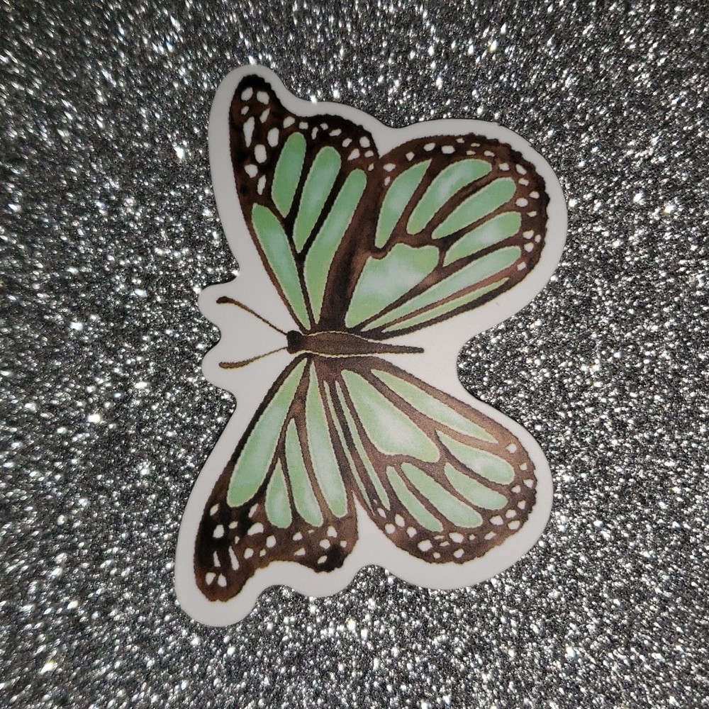 NATURE WATERPOOF Sticker Butterfly